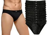 10er-Pack Herrenslips Slip aus Baumwolle Unterhosen Männer Unterwäsche, Größe 4
