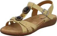 living UPDATED Damen-Sandalette Beige, Farbe:beige/schlamm, EU Größe:36