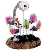 NOBBY Katzenspielplatz, bunt, 17 cm