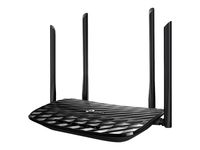 TP-Link AC1200 WLAN-Router Gigabit Ethernet Dual-Band (2,4 GHz/5 GHz) Schwarz