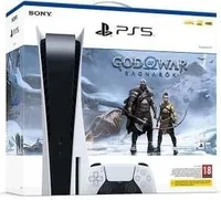 PLAYSTATION 5 STND C+GOD OF WAR SONY Colore del prodotto: Nero, Bianco, Collegamento ethernet LAN: Sì, Quantità di porte USB 3.2 Gen 1 (3.1 Gen 1) di tipo A: 1, Wi-Fi: Sì, Capacità memoria interna: 825 GB, Supporto di memoria: SSD, Bluetooth: Sì, Piattaforma: PlayStation 5, Quantità porte HDMI: 1, Unità ottica integrata: Sì, Numero di gamepad inclusi: 1, Videogioco incluso: Sì