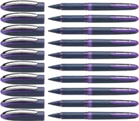 Tintenkugelschreiber One Business 0,6mm violett Packung mit 10 Stück