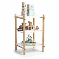 Zeller 13502 Kinder-Regal, MDF/Gummibaum, weiß