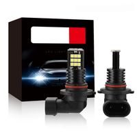 2pcs LED Nebelscheinwerfer Super Bright High Power Auto LKW Scheinwerfer 6000K Kaltweiß, 9005/HB3