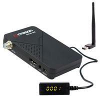 Octagon SX8 Mini Full HD DVB-S2X Multistream USB, TV IP FTA Sat Receiver mit Wlan Antenne
