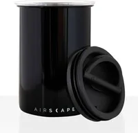 AIRSCAPE Kaffeedose, Aufbewahrungsdose schwarz metallic 1800 ml