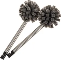 SIDCO Gläserbürste Edelstahl 2 x Spülbürste Reinigungsbürste Flaschenbürste Soft