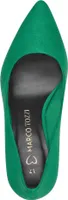 MARCO TOZZI Damen Pumps spitz mit modischem Queenie Absatz 2-22418-41, Größe:39 EU, Farbe:Grün