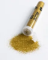 foliaGlitter 10 g umweltfreundlich biologisch abbaubar für Bastelprojekte Weiß-Irisierend