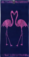 jilda-tex Strandtuch/Badetuch (Flamingos) 90x180 cm