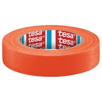 tesa 04671-00049-10 Tesaband Neonorange, 25mx19mm