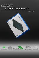 Hurricane 9.5mm GD25612 320GB 2.5' USB 3.0 Externe Aluminium Festplatte für Mac, PC, PS4, PS4 Pro, Xbox, Backups
