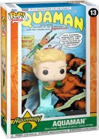 DC Comics POP! Comic Cover Vinyl Figur Aquaman 9 cm