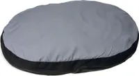 Karlie Doc Bed oval - Hundekissen - Textil - Grau/Schwarz - 90x66x10 cm