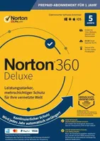 Norton 360 Deluxe - 5 Geräte / 1 Jahr PC/Mac/Android / Abo (Lizenz per E-Mail)