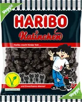 Haribo Katinchen mildes Lakritz mit süßlicher Note veggie 175g