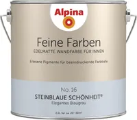Alpina Feine Farben No. 16 Steinblaue Schönheit 2,5 L elegantes blaugrau edelmatt