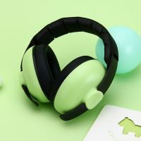 Kinder mit Ohrschützer Hörschutz schalldichte leichte Kinder Anti-Noise-Schutz Kopfhörer für das Studium-Grün