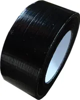 2 Rollen Klebeband Gewebeband Panzerband Panzertape 50m X 48mm schwarz