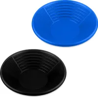 relaxdays Goldwaschpfanne 2er Set