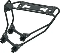 SKS INFINITY UNIVERSAL AVS Gepäckträger, verstellbar für diverse Rahmen, mit Schnellspannsystem und AVS-Adapter für Klicksystem-Taschen, bis 12 kg Belastung