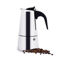 Espressokocher 4 Tassen Espresso Maker Kaffeekocher MODERNO
