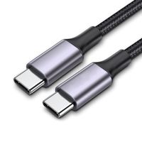USB C auf USB C Ladekabel 1m Typ C Kabel 60W Schnellladekabel für Samsung Xiaomi Apple