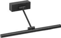 Magritte 30Cm Schwarz LED 6W 3000K