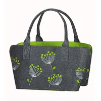 Gilde Filz Shoppingbag Dillblüte
