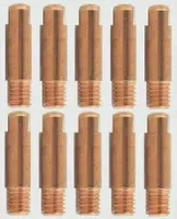 10 x Stromdüse Ø 0,6 mm / Stromdüsen M6x25 Ø 0,6 mm für MB15 + MB14 Kontaktdüse