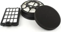 Filter-Set geeignet für AEG CyclonClean ACC51... | CyclonPower AE787... Staubsauger, Beutellos-Sauger | kompatibel mit AEG AEF112 | Hygienefilter + Grobschmutzfilter + Abluftfilter | Zubehör