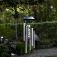 Dekoracja ogrodowa Led solarna dzwonek wietrzny Bubbly