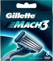 Mach 3  8 Pcs    Replacement Blades
