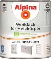 Alpina Heizkörperlack 750 ml weiß seidenmatt