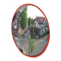 2x Verkehrsspiegel Überwachungsspiegel Straßenspiegel rund 80cm mit Blendschutz 