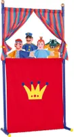 Simba Poppen Theater met 4 Handpoppen