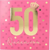 Depesche Zahlenkarten mit Musik quadtratisch : 45 Happy Birthday! Zahlenkarten mit Musik, quadratisch: 45 Happy Birthday!