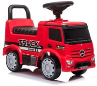 Mercedes-Benz Feuerwehrauto Rutschauto LED Rutscher  Kinderauto Lizenz NEU Rot 