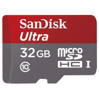 Sandisk Ultra microSDHC 32GB + SD Adapter