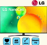 LG 65NANO769  4K-Fernseher  LED  3.840 x 2.160 Pixel  65 Zoll