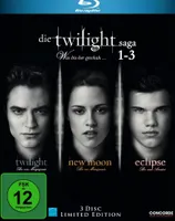 Die Twilight Saga 1-3: Twilight/New Moon/Eclipse [LE] [3 BRs]