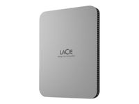 LaCie Mobile Drive           2TB Moon Silver USB 3.2 Type C