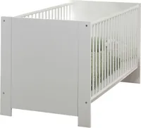 trendteam Babyzimmer Kinderbett Olivia/Julie Weiß 143 x 83 x 78 cm