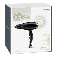 BaByliss Haartrockner Super Pro 2300 W 6714E Schwarz / Gold