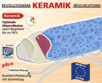 Bügeltischbezug mit Keramik Beschichtung