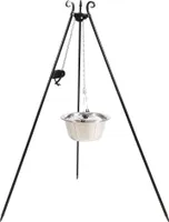 Stativ 180 cm s nerezovým hrncem 14 l + klika