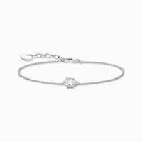 Armband, Anhänger Tropfen, Si, L19
