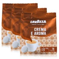 Lavazza Crema E Aroma 18 Kaffeepads 125g (3er Pack)