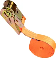 3er Set Spanngurt-Ratsche 27x5000 mm orange