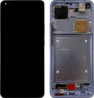Pro Xiaomi Mi 11 Ultra / Mi 11 Pro Display Full OLED LCD s rámečkem Dotyková jednotka Náhradní díl Oprava Fialová